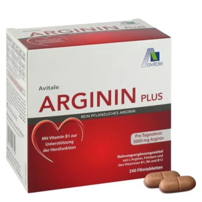 Abbildung von Arginin plus Vitamin B1+b6+b12+folsäure Filmtabletten