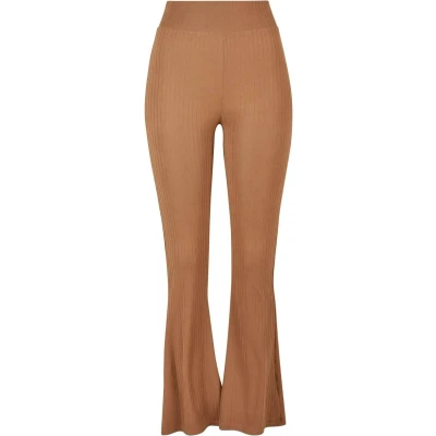 Abbildung von Urban Classics Stoffhose, Damen, Größe: XL, Darktaupe