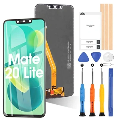 Abbildung von ARSSLY Bildschirm für Huawei Mate 20 Lite LCD Display Touch Baugruppe Ersatz Glas Digitalisierer mit Werkzeugen (Schwarz)