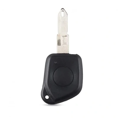 Abbildung von 1 Tasten Autoschlüssel Gehäuse der Fernbedienung Ersatzzubehör Shell Case Cover Fob Ersatz Zubehör für Peugeot 106 206 306 405