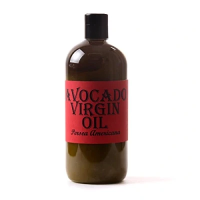 Abbildung von Mystic Moments Avocado Jungfrau Trägeröl 500 ml reines &amp; natürliches Öl perfekt für Haare, Gesicht, Nägel, Aromatherapie, Massage und Ölverdünnung Veganer GVO frei