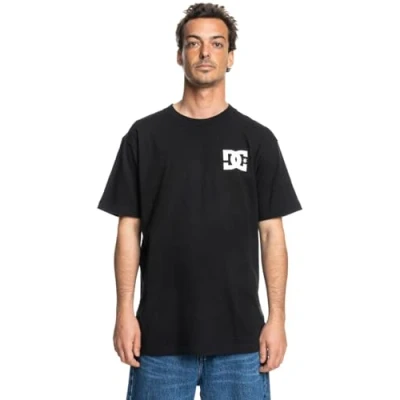 Abbildung von DC Shoes Tshirt print, Herren, Größe: Large, Kvj black