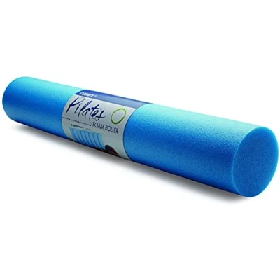 Abbildung von NMC Pilatesrolle blau 90x15cm Pilates Yogarolle Gymnastik Fitness Foam Rolle Comfy