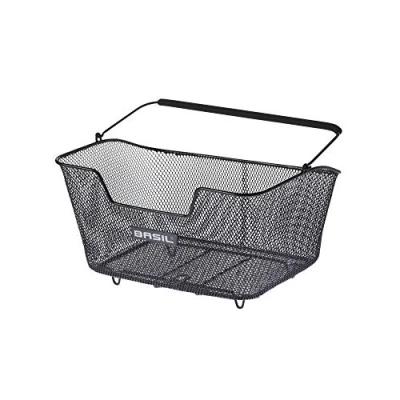 Abbildung von Fahrradkorb Für Hinten Basil Base M 43 X 30 23 Cm Schwarz