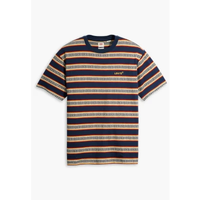 Abbildung von Levi&#039;s TAB Vintage TEE Tshirt print, Herren, Größe: XS, Otis geo stripe naval academy