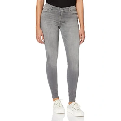 Abbildung von 7 for all mankind Illusion LUXE Bliss Jeans Skinny Fit, Damen, Größe: 27, Grey