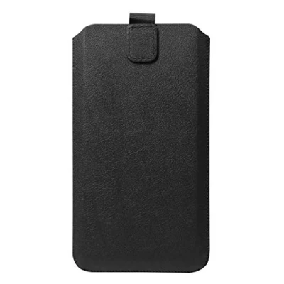 Abbildung von Schützende Handytasche Sleeve mit Magnetverschluss, 6.5&quot;, Schwarz (geeignet für Samsung, Apple, Huawei, Sony, LG, Nokia, etc.)
