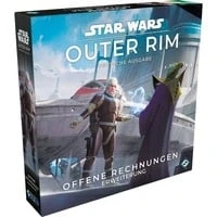 Abbildung von Fantasy Flight Games, Star Wars Outer Rim Offene Rechnungen, Erweiterung, Expertenspiel, Brettspiel, 1 4 Spieler, Ab 13+ Jahren, 120+ Minuten, Deutsch