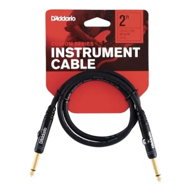 Abbildung von Planet Waves PW PC 02 Goldbeschichtete Klinkenstecker gerade, 0,6m