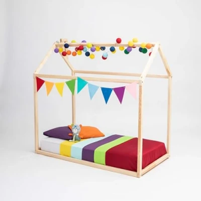 Abbildung von Sweet Home from Wood Montessori Hausbett (190 x 90 cm)