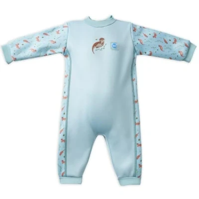 Abbildung von Splash About Unisex Baby Warm One Piece Swimsuit, Playful Otters, 12 24 Monate