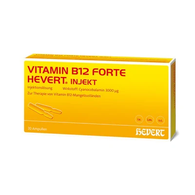 Abbildung von Vitamin B12 forte Hevert Injekt 20X2 ml