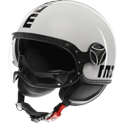 Abbildung von MOMODESIGN Unisex Erwachsene Fgtr Evo E2206 Jethelm, Mono White Quarz/Black, L