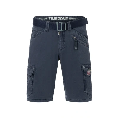 Abbildung von Timezone Cargo Regular MID Waist Shorts, Herren, Größe: W31, Blau