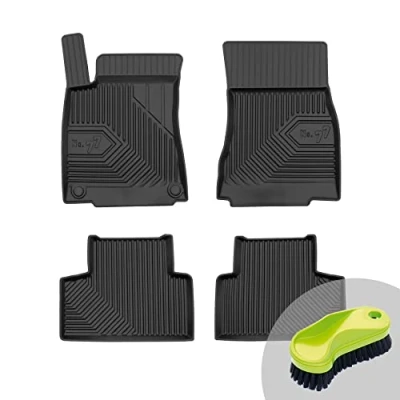 Abbildung von FROGUM No.77 Gummimatten Ganzjahresset von Auto Fußmatten Autofussmatten für Mercedes Benz GLB X247 ab 2019 Langlebiges TPE Material