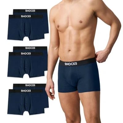 Abbildung von Snocks 6 PACK Panties, Herren, Größe: 3XL, Blau