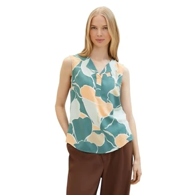 Abbildung von TOM Tailor Bluse, Damen, Größe: 44, Abstract flower print