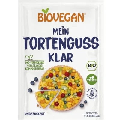 Abbildung von Tortenguss klar, BIO