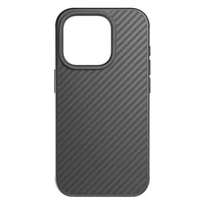 Abbildung von Black Rock Hülle für iPhone 15 Pro (stoßdämpfend, Schutz vor Sturzschäden, Antirutsch Struktur, Kratzschutz, Cover, Handyhülle Pro, Case, Handycase, elegante Hülle) schwarz