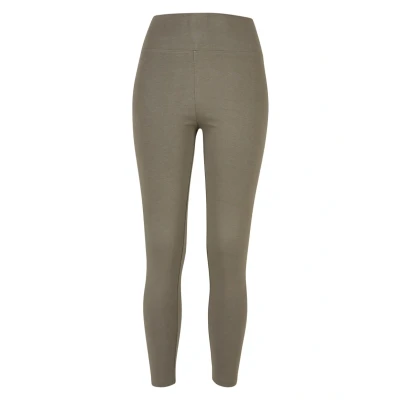 Abbildung von Urban Classics Leggings Hosen, Damen, Größe: 4XL, Olive