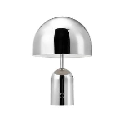 Abbildung von Tom Dixon LED Akku Tischlampe Bell Portable, silberfarben