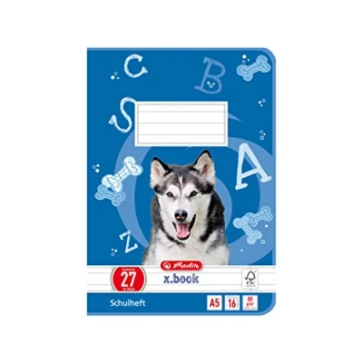 Abbildung von Herlitz 11322617 Schulheft, DIN A5, Lineatur 3/liniert