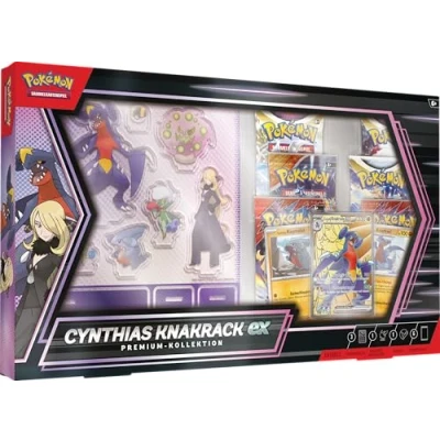 Abbildung von Pokemon Cynthias Knakrack ex Premium Kollektion
