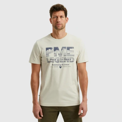 Abbildung von PME Legend Artwork Tshirt print, Herren, Größe: Large, Bone white