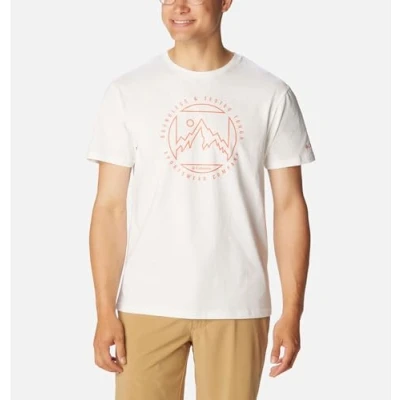 Abbildung von Columbia Rapid Ridge T Shirt White, Boundless Graphic XS