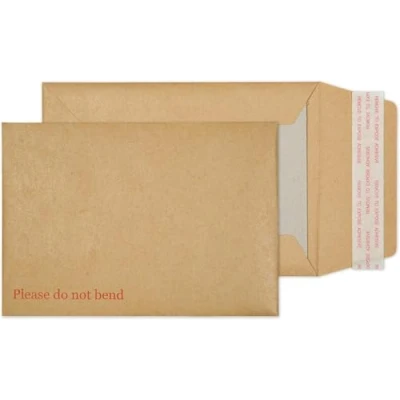 Abbildung von Blake Purely Packaging 2112 Versandtasche Mit Papprückwand Haftklebung Manila 120g/m² 162 x 114 mm 250 Stück