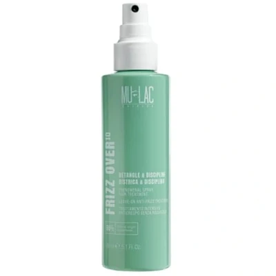 Abbildung von MULAC Frizz OVER10 Intensive Anti Behandlung ohne Ausspülen, Thermoschutz Milch, entwirrend und feuchtigkeitsspendend, mit Kokosmilch Avocado, vegan, 150 ml