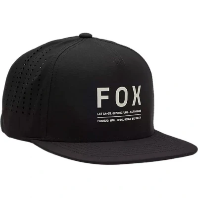 Abbildung von Fox Racing Non Stop Tech Snapback Windbreaker Herren, Schwarz, Einheitsgröße