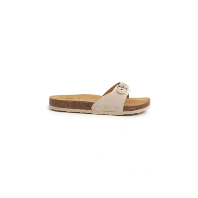 Abbildung von Scholl Pescura FLAT Pantolette flach, Damen, Größe: 40, Off white Schuhe