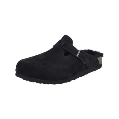 Abbildung von Josef Seibel Hermine 09 Pantoffel, Winterschuh, Hausschuh, Clog mit Lammfell Futter