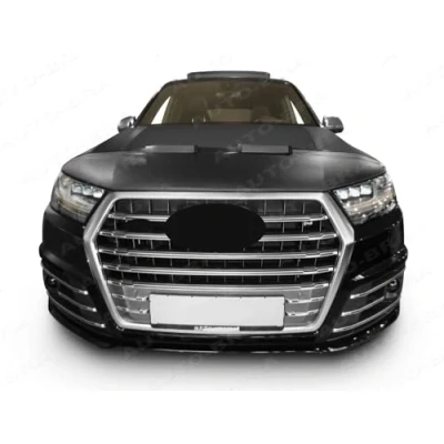 Abbildung von AB3 00505 Auto Bra kompatibel mit Audi Q7 4M Bj. ab 2015 Haubenbra Steinschlagschutz Tuning Bonnet