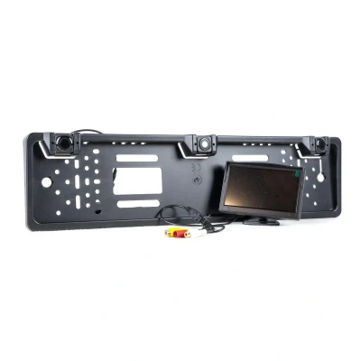 Abbildung von EINPARTS EPP034 Rückfahrkamera mit Nachtsicht, Monitor, Nummernschild Sensor