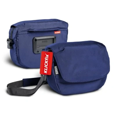 Abbildung von Borgen KLICKfix Lenkertasche Fahrrad Wasserabweisende und geräumige 5 L Fahrradtasche Lenker