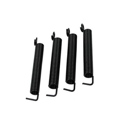 Abbildung von Guyker Noiseless Tremolo Federn (4er Set) für FR Fender Strat ST Stratocaster E Gitarre Bridge Instrumente Zubehör Ersatzteil, Schwarz