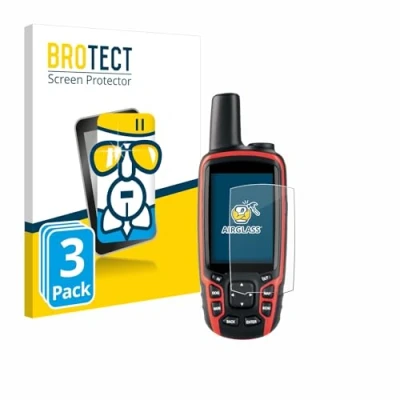 Abbildung von BROTECT Schutzglas für Garmin Astro 320 (3 Stück) Schutzfolie Panzer Folie Glas [Extrem Kratzfest 9H, Anti Fingerprint, Ultra Transparent]