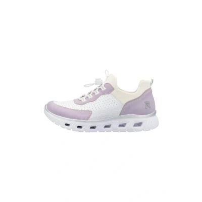 Abbildung von Rieker Damen M6067 Sneaker Low, Weiss, 36 EU