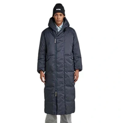 Abbildung von G STAR RAW Damen Whistler Padded Extra Long Parka, Blau (salute D22167 D199 C742), S