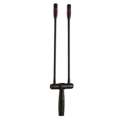 Abbildung von JTS GM 5212LDU Doppel Schwanenhalsmikrofone mit LED schwarz