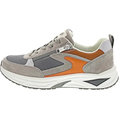Abbildung von Waldläufer Sneaker low, Herren, Größe: 44.5, Grau orange Schuhe