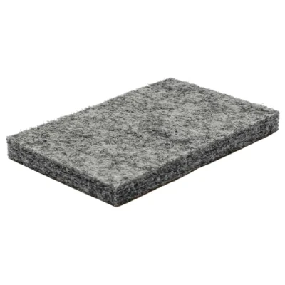 Abbildung von Wagner Filz Pads 4tlg. 36 x 55 6 mm, selbstklebend, grau als Filzgleiter, Schutzpads oder zum Basteln Made in Germany 15125599