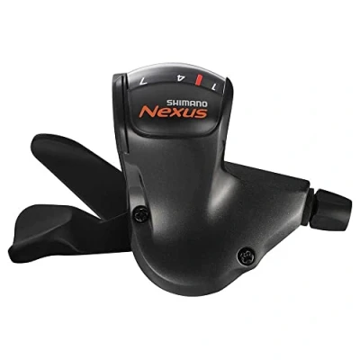 Abbildung von Shimano Unisex Adult Mando Cambio Nexus 7v Negro Fahrradwechsel, Mehrfarbig, One Size