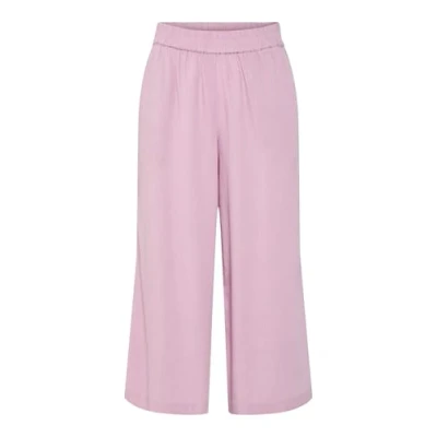Abbildung von Pieces Culottes Pcpia Stoffhose, Damen, Größe: XS, Dawn pink