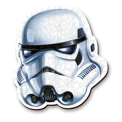 Abbildung von Trefl Wood Craft Origin Star Wars Puzzle Stormtrooper Helmet 160 Teile