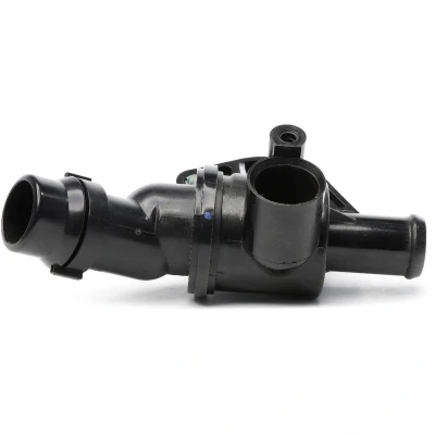 Abbildung von METZGER 4006218 Kühlwasserthermostat 87 mit Dichtung Kunststoff VOLKSWAGEN: Golf 5 Schrägheck, Touran I, Passat B6 Variant, AUDI: A3 Schrägheck