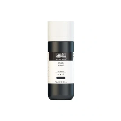 Abbildung von Liquitex 1946310 Professional Acrylfarbe Soft Body Künstlerfarbe in cremiger deckender Konsistenz, hohe Pigmentierung, lichtecht &amp; alterungsbeständig, 946ml Flasche Paynes Grau