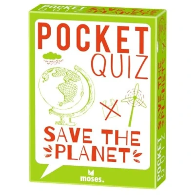 Abbildung von Moses. Pocket Quiz Save The Planet l 150 Rätsel Fragen über den Schutz unserer Erde Für Kinder ab 12 Jahren und Erwachsene